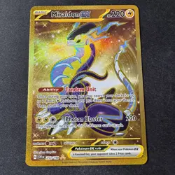 Miraidon ex 253/198 Scarlet And Violet Base Hyper Rare Pokemon Card Near Mint - Image 1