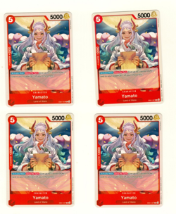 Set Of 4 Yamato Eb01-007 One Piece Trading Card Game - Image 3