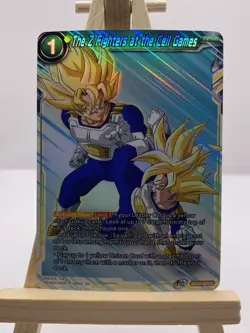 Dragon Ball Super CCG The Z Fighters At The Cell Games Foil BT17-107 C Card - Image 1