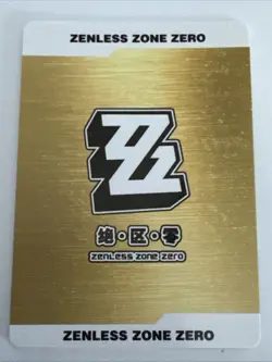 BILLY THE KID INS JQL-INS-001 Zenless Zone Zero ZZZ Anime Collectible Card - Image 2