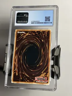 Yugioh Card Magician of Black Chaos SR CGC 8.5 Premium Pack PP01-EN001, 2007 - Image 2