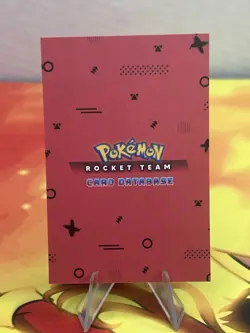 Pokemon Evil Porygon Cracked Ice Holo Team Rocket Card Database Set Peru - Image 2
