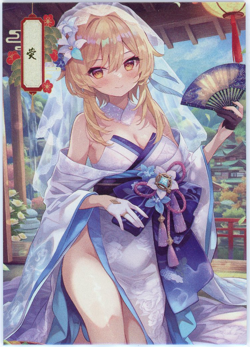 ❤LUMINE - Goddess Story Anime Waifu Card - SWEET GIRL DIARY 2 - SP-10 GENSHIN - Image 1