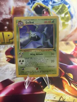 Pokemon Card Golbat 34/62 Fossil Uncommon Unlimited Set 1999 WOTC TCG - Image 1