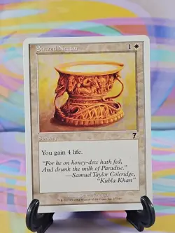 Magic the Gathering MTG Seventh Edition 2001 Card | Sacred Nectar 37/350 - Image 1