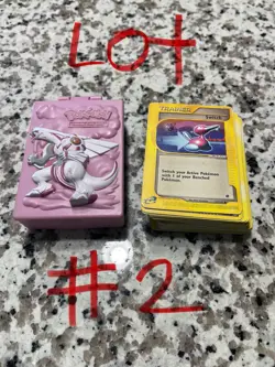 Pokemon Card Lot 169 Cards Near Mint To Damaged With Burger King Exclusive Tray - Image 3