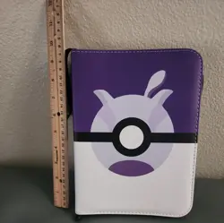 Bosscardsino Pokemon Trading Card Binder 4 Pocket Fits 400Cards RemovableSleeves - Image 2