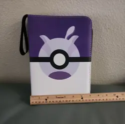 Bosscardsino Pokemon Trading Card Binder 4 Pocket Fits 400Cards RemovableSleeves - Image 3