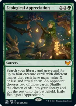 Ecological Appreciation - 128 / Japanese / Near Mint MTG - Image 1