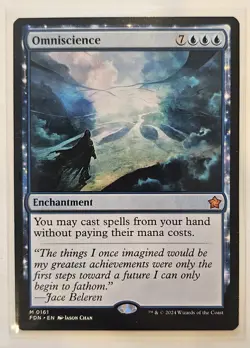 Omniscience FDN 161 Mythic Foundations Regular NM MTG - Image 1