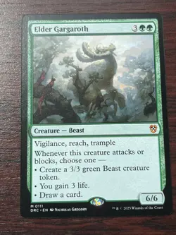 1x ELDER GARGAROTH - Commander - MTG - Magic the Gathering - Image 1