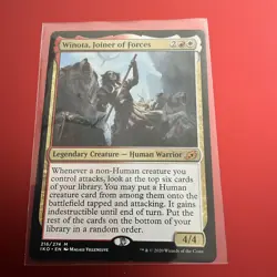 Winota, Joiner of Forces 216p MTG - Promo Ikoria - Regular, MYTHIC - NM - Image 1