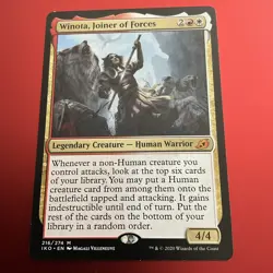 Winota, Joiner of Forces 216p MTG - Promo Ikoria - Regular, MYTHIC - NM - Image 2