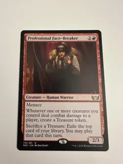 [1x] Professional Face-Breaker Near Mint, English Streets of New Capenna MTG Mag - Image 1