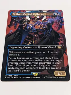 Golbez, Crystal Collector Borderless Regular: Final Fantasy MTG (NM) - Image 1