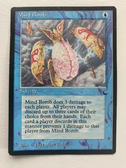 Mind Bomb The Dark Regular Magic the Gathering MTG Card - Image 1