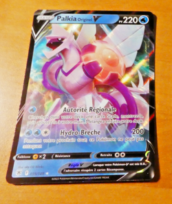 POKEMON CARD GAME HOLO CARTE PALKIA V 039/189 EB10 FR JCC NM 2022 - Image 1