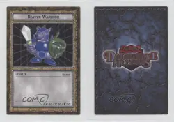 Beaver Warrior YuGiOh Dungeon Dice Monsters #B2-13 2003 0su9 - Image 3