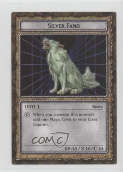 Silver Fang YuGiOh Dungeon Dice Monsters #B2-12 2003 0su9 - Image 1