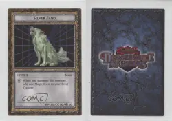 Silver Fang YuGiOh Dungeon Dice Monsters #B2-12 2003 0su9 - Image 3