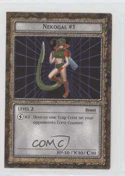 Nekogal #1 YuGiOh Dungeon Dice Monsters #B2-11 2003 0su9 - Image 1