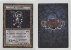 Crocozaurus YuGiOh Dungeon Dice Monsters #B2-03 2003 0su9 - Image 3