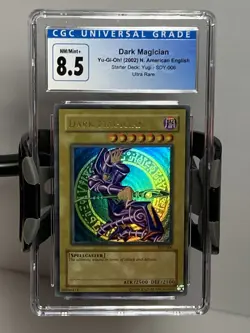YuGiOh! DARK MAGICIAN SDY-006 CGC 8.5 - Ultra Rare Holo NOT PSA - Image 1