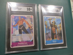 2023 One Piece Genzo & Peepley Lulu Card Lot - Both SGC 10 Gem Mint - Image 2