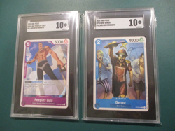 2023 One Piece Genzo & Peepley Lulu Card Lot - Both SGC 10 Gem Mint - Image 3