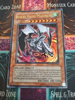 Yugioh Koa'ki Meiru Maximus SOVR-EN081 Ultra Rare Unlimited NM/LP - Image 1