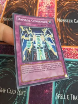 Yugioh Damage Condenser SOI-EN052 Super Rare 1st Edition Near Mint - Image 2