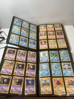 Vintage Pokemon Card Collection - Two Binders - Plead Read - - Image 1