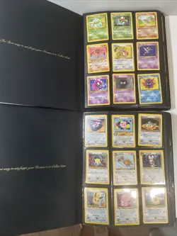 Vintage Pokemon Card Collection - Two Binders - Plead Read - - Image 2