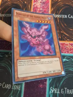 Yugioh Svartalf of the Nordic Alfar STOR-EN015 Super Rare 1st Edition Near Mint - Image 2
