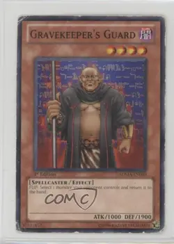 Gravekeeper's Guard 1st Ed. YuGiOh Marik Structure Deck #SDMA-EN009 2010 0su9 - Image 1