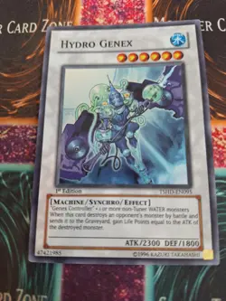 Yugioh Hydro Genex TSHD-EN095 Super Rare 1st Edition Near Mint - Image 1