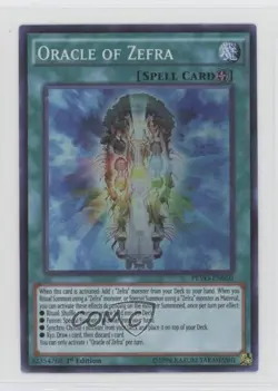 Oracle of Zefra 1st Ed. YuGiOh Pendulum Evolution #PEVO-EN050 0su9 - Image 1