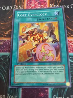 Yugioh Core Overclock TSHD-EN087 Super Rare 1st Edition Near Mint - Image 1