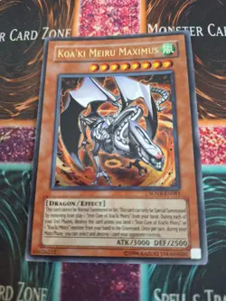 Yugioh Koa'ki Meiru Maximus SOVR-EN081 Ultra Rare Unlimited Near Mint - Image 1