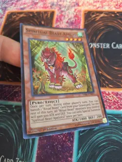 Yugioh Spiritual Beast Apelio THSF-EN025 Super Rare 1st Edition Near Mint - Image 2