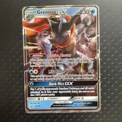 Greninja GX SM197 Holo Black Star Promo Pokemon Card LP - Image 1