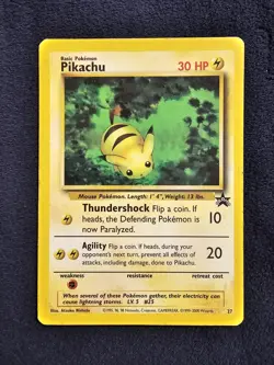 Pikachu 27/53 Wizards Of The Coast Regular Promo Pokemon Card - Image 1