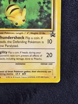 Pikachu 27/53 Wizards Of The Coast Regular Promo Pokemon Card - Image 4