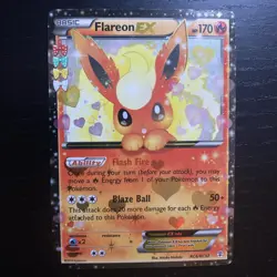 Flareon EX RC6/RC32 Holo Generations Radiant Collection Pokemon Card - Image 1