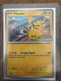 Pikachu SVP190 - S&V World Championship 2024 Promo Pokemon Card - Image 1