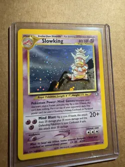 Slowking 14/111 - Pokemon TCG Neo Genesis Unlimited Holo Rare Card WOTC LP - Image 1