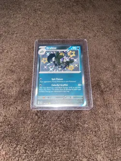 Grafaiai 190/091 SV Paldean Fates Shiny Rare Pokemon TCG Card NM Near Mint - Image 1