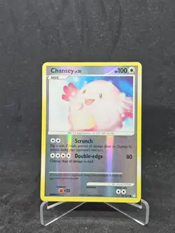 Pokemon Card Chansey (76/123) Mysterious Treasures Common Reverse Holo - Image 1