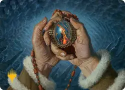 1 x Mox Jasper (28/54) Art Card - Gold-Stamped Signature - Art Series: Tarkir: D - Image 1