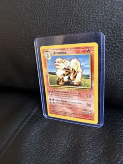 Pokemon TCG Arcanine Base Set, Unlimited Uncommon Card 23/102 - Image 3